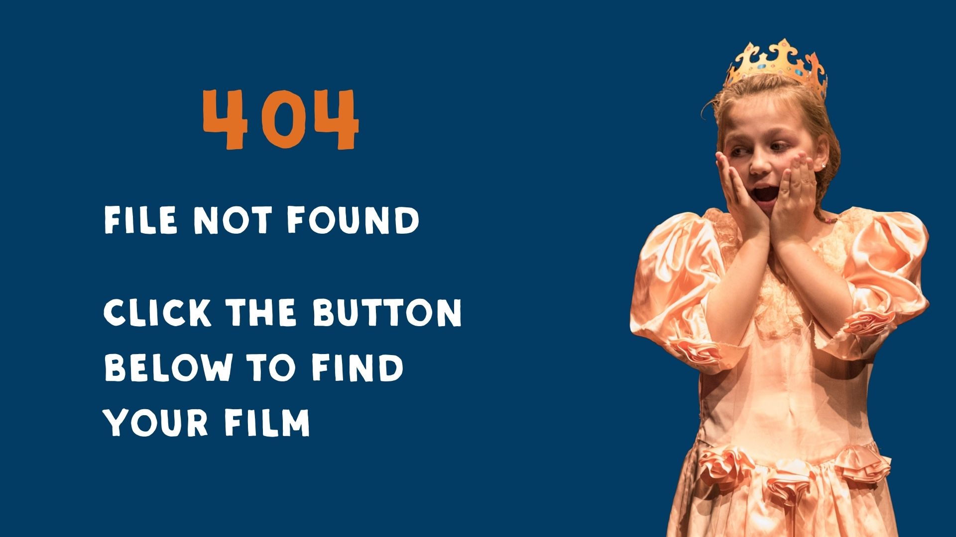 404 - File not found. Click the button below to find your film..